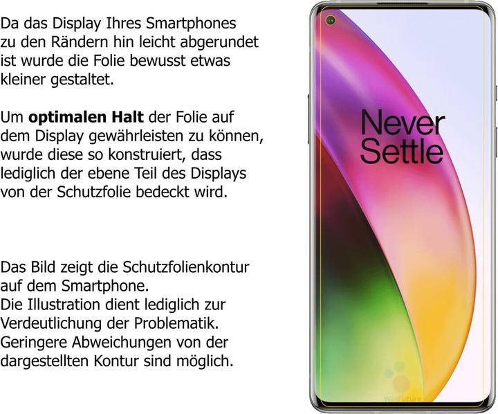 Image du produit Dipos Film de Protection d’écran Crystalclear (Oneplus 8)