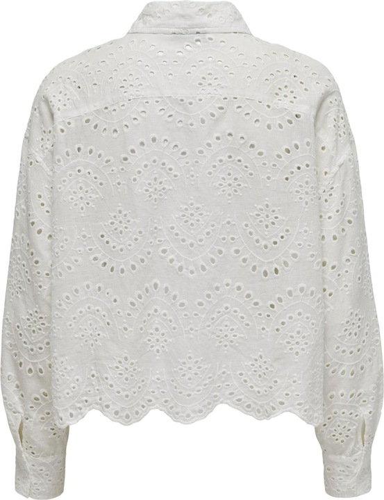 Immagine prodotto Only Vestibilità ampia Collo a camicia Polsini delle maniche con bottone Spalla bassa incastonata (XS)