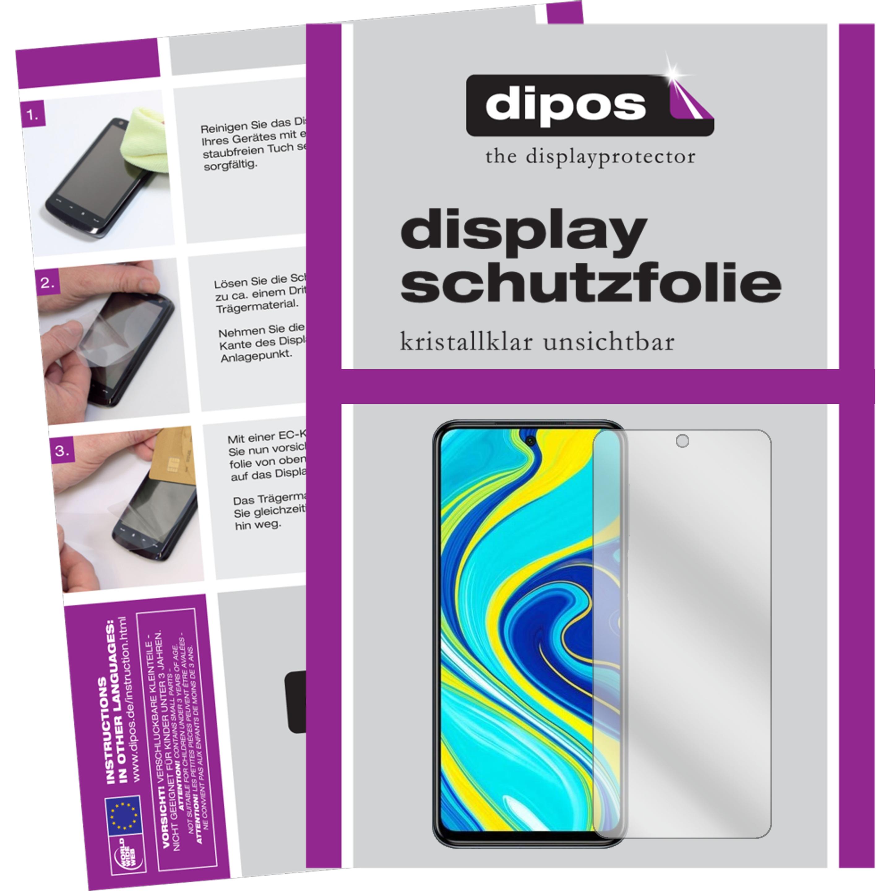 Thumbnail - Dipos Displayschutzfolie Crystalclear (5 Stück, Xiaomi Redmi Note 9S), Smartphone Schutzfolie, Transparent