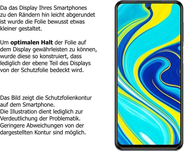Actual product image Dipos Screen Protector Anti-Shock (2 Piece, Xiaomi Redmi Note 9 Pro Max)
