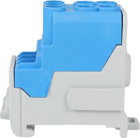 Actual product image Elkutec Main conductor branch terminals, 25 mm², 400 V, 1 pole, blue