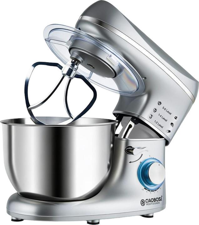 Produktbild Avizar Küchenmaschine 5,5 l 1400W 6 Stufen Edelstahl (1400 W, 5.50 l)