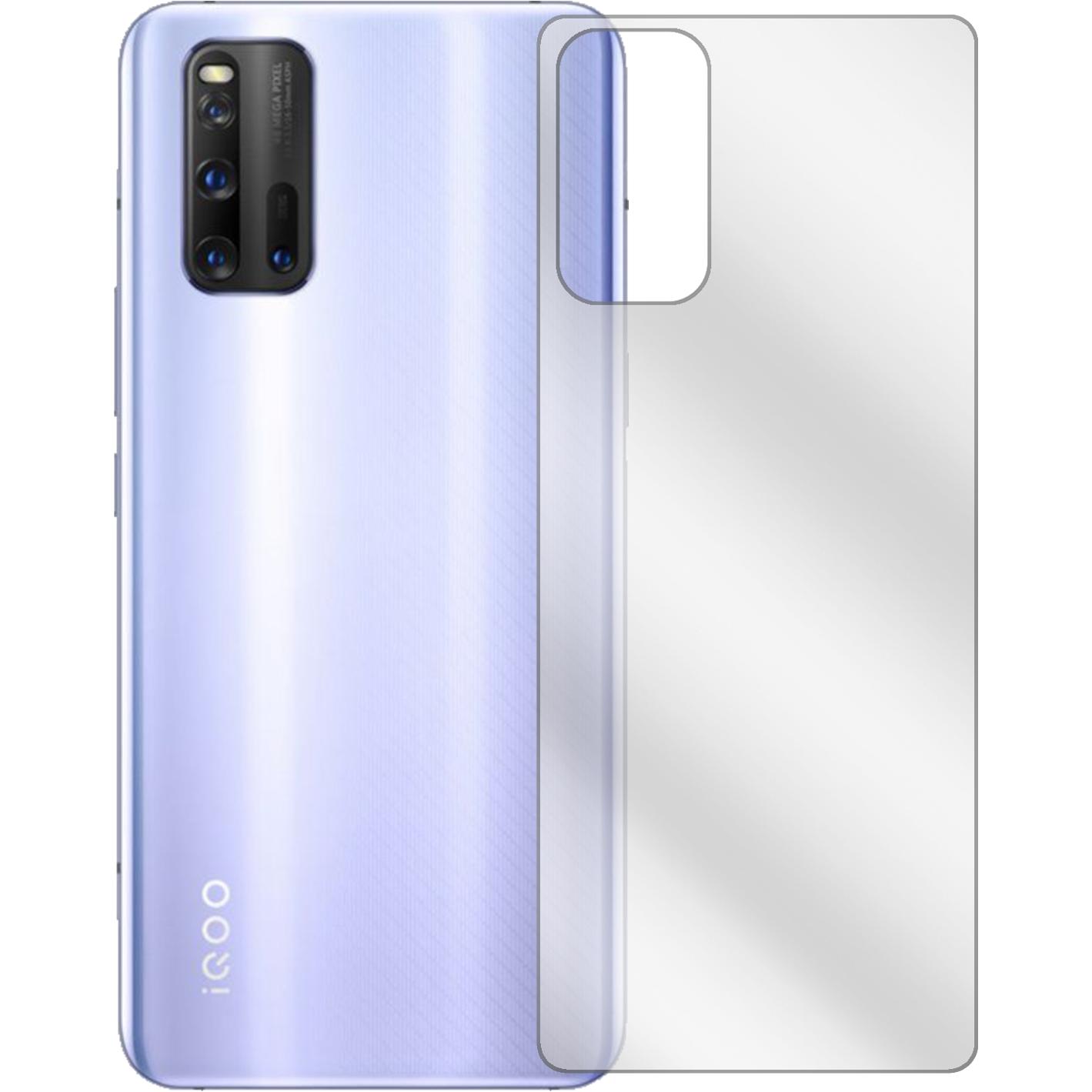Thumbnail - Dipos Displayschutzfolie Crystalclear (2 Stück, Vivo iQOO 3), Smartphone Schutzfolie, Transparent
