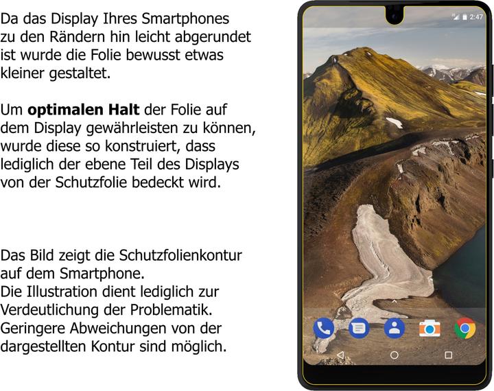 Produktbild Dipos Displayschutz Anti-Shock (2 Stk., Essential PH-1)