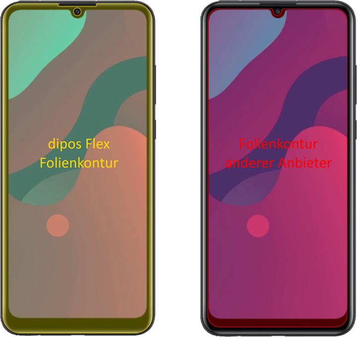 Actual product image Dipos Screen Protector Full-Cover 3D (2 pcs., Honor Play 9A)