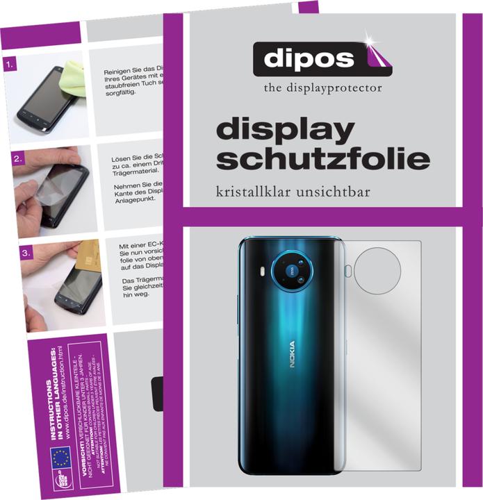 Actual product image Dipos Screen Protector Crystalclear (1 Piece, Nokia 8.3)