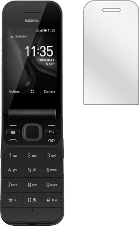 Produktbild Dipos Displayschutzfolie Crystalclear (5 Stück, Nokia 2720 Flip)