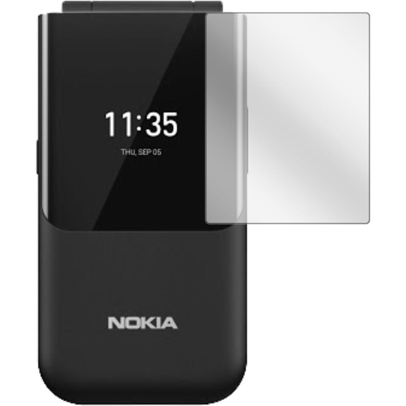 Thumbnail - Dipos Displayschutzfolie Crystalclear (2 Stück, Nokia 2720), Smartphone Schutzfolie, Transparent