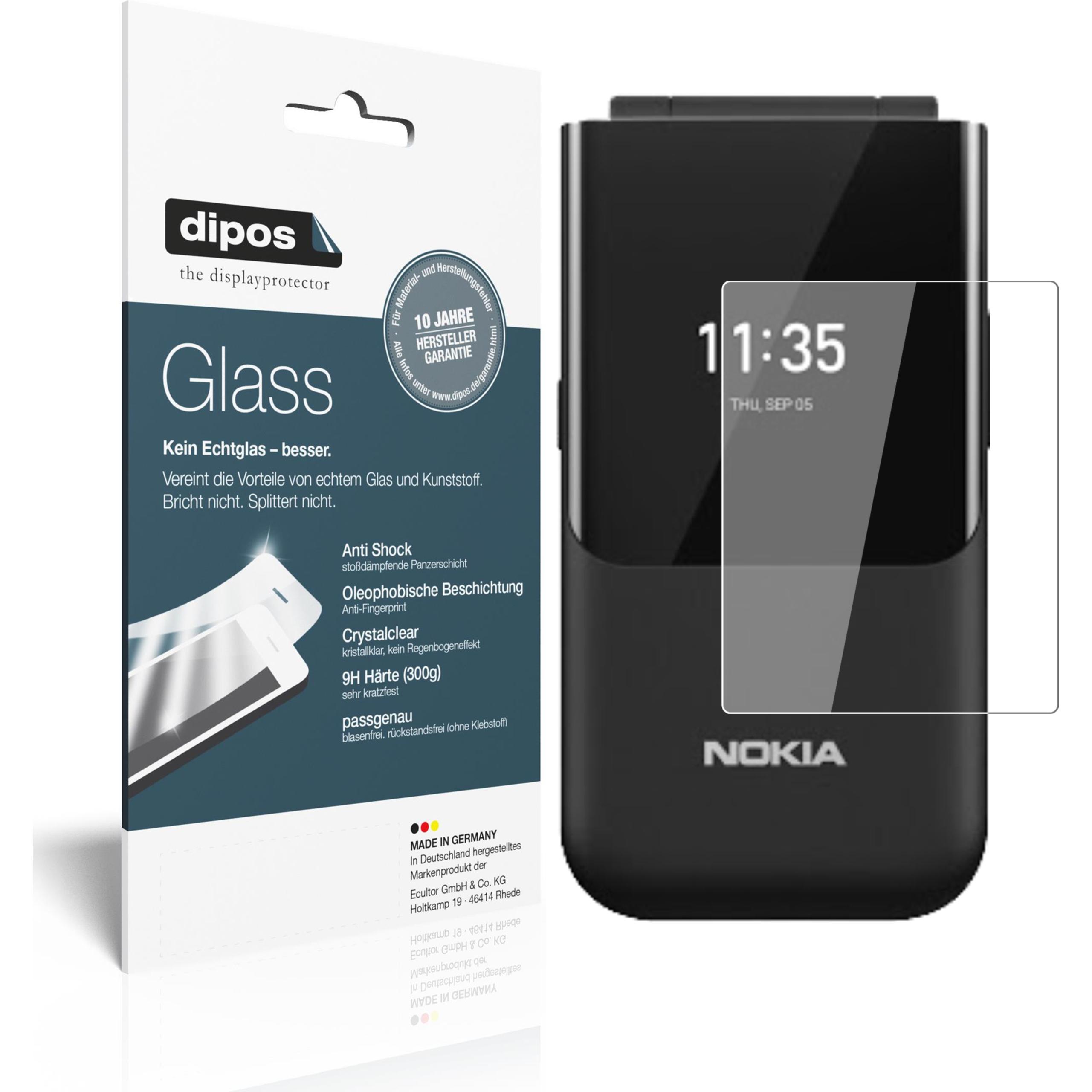 Thumbnail - Dipos Displayschutz Anti-Shock (2 Stück, Nokia 2720), Smartphone Schutzfolie, Transparent