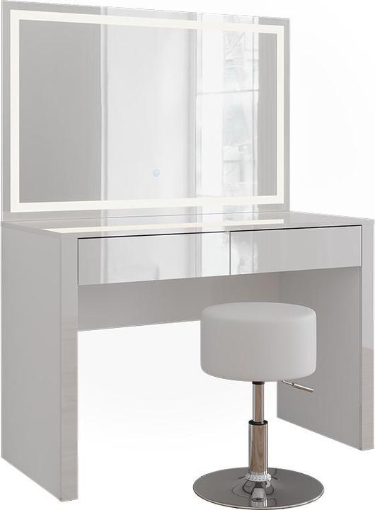 Actual product image Vicco Annabelle with LED mirror and stool (110 x 50 x 75.50 cm)