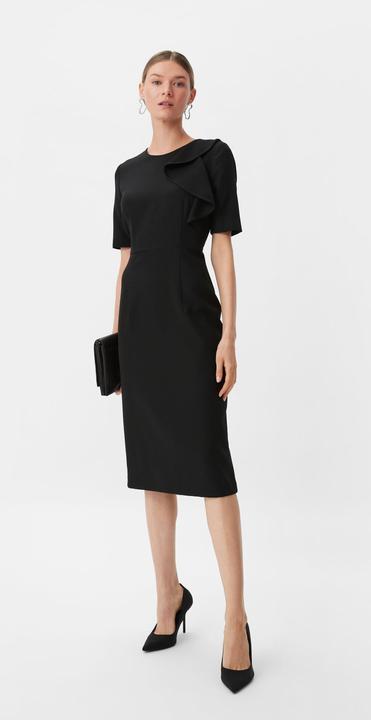 Produktbild Comma Kleid Kleid mit Volant-Detail (32)