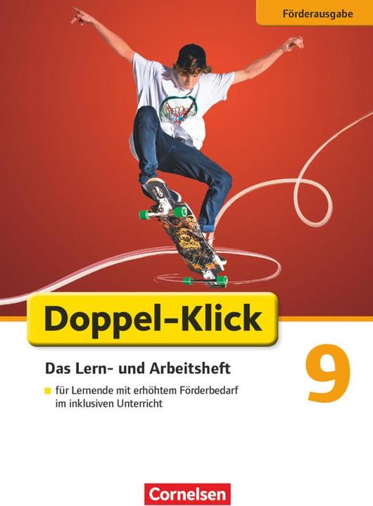 Produktbild Doppel-Klick 9. Schuljahr. Inklusion. Arbeitsheft (Deutsch, Miriam Wiedner, Nena Welskop, Nina Bähnk, 2016)
