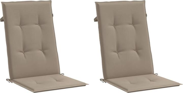 Produktbild vidaXL Gartenstuhlauflage für Hochlehner (120 x 50 cm)