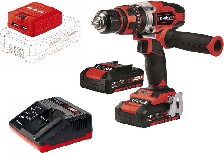 Einhell Cordless impact drill TE-CD 18/48 Li Kit