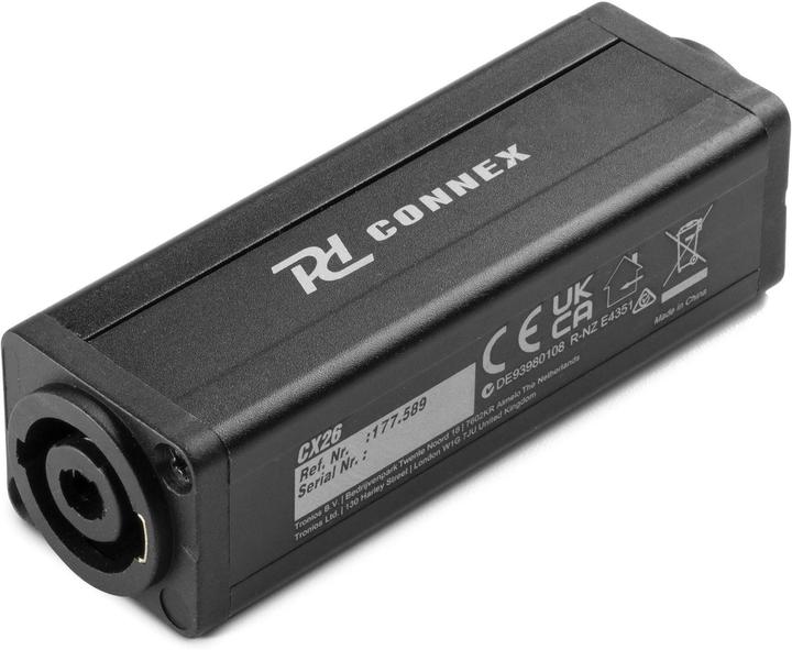 Actual product image PD Connex Audio adapter CX26 NL4 to NL4 coupler