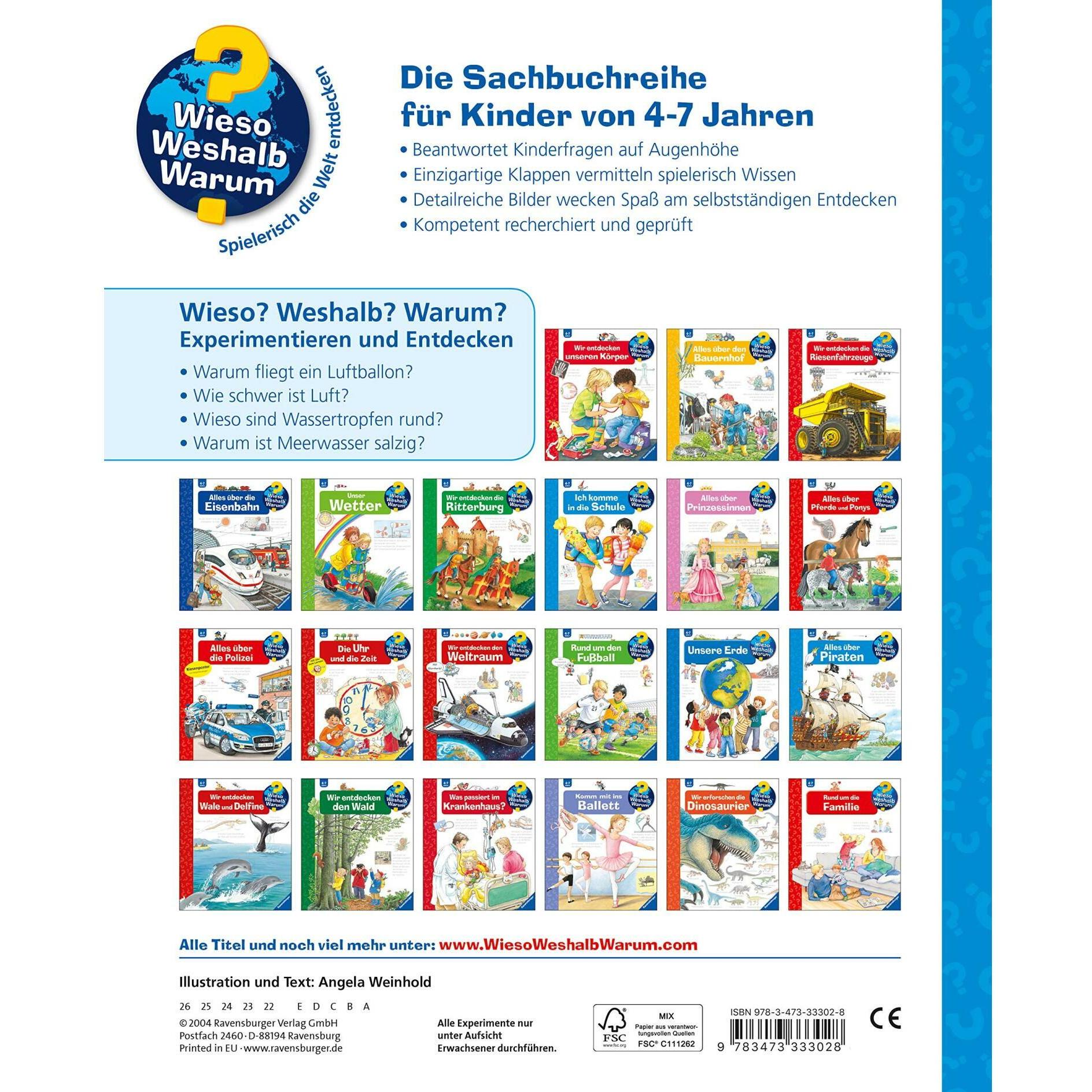 Thumbnail - Experimentieren und Entdecken, Kinderbücher von Angela Weinhold