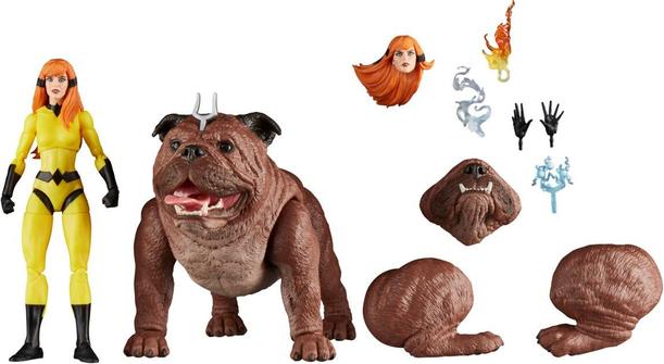 Image du produit Hasbro Inhumans Marvel Legends Deluxe Actionfiguren Set Crystal and Lockjaw
