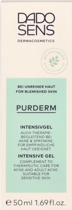 Produktbild Dado Sens PURDERM Intensiv-Gel - Unreine Haut (50 ml, Gesichtsgel)
