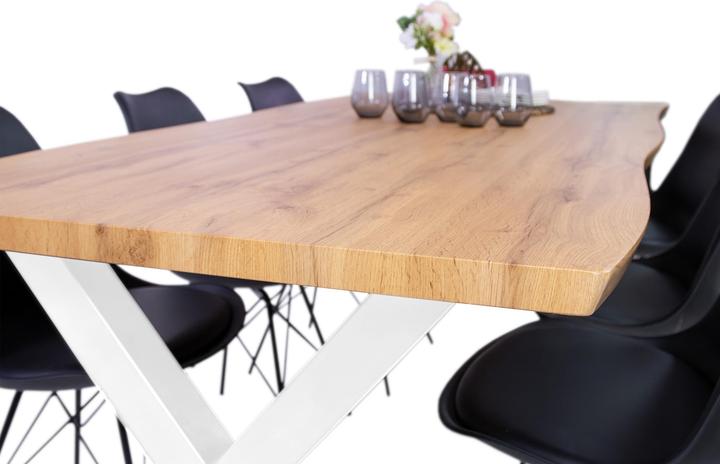 Image du produit SAM JOSY Baumkante massiv Mdf (120 x 120 x 77 cm)