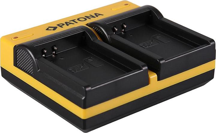 Actual product image Patona Dual charger for Olympus BLN-1 OMD EM1 E-M1 EM5 E-M5 EM5 Mark II E-m5 Mark II incl. Micro-US (Camera battery charger)