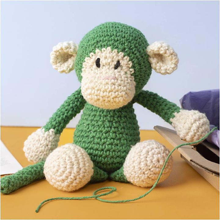 Actual product image Creativ Company Bastelset Amigurumi, Affe