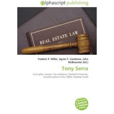 Tony Serra, Fachbücher