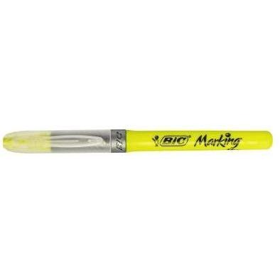 Thumbnail - Bic, Marker,  Textmarker Highlighter Flex 1-4mm gelb (Gelb, 4.30 mm, 1 x)