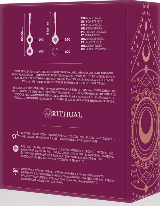 Produktbild Ritual Beckenbodentrainer "Deva Pelvic Training" (40 G, 25 g, 60 g)