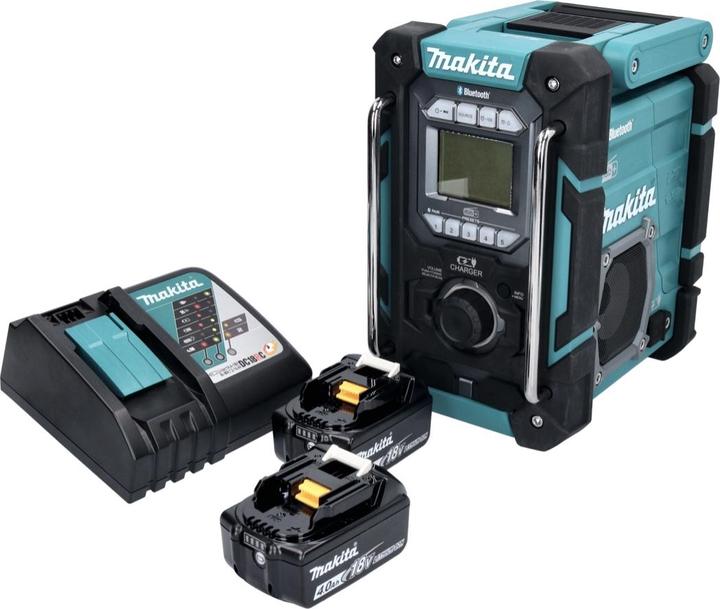 Actual product image Makita DMR 301 RM Battery construction site radio 12 V max. - 18 V DAB / DAB+ / Bluetooth + 2x (AM, DAB+, DAB, FM, Bluetooth)
