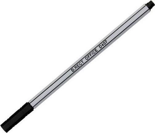 Actual product image D.Rect Fineliner D407 schwarz (12 Stk) (Black, 12x)