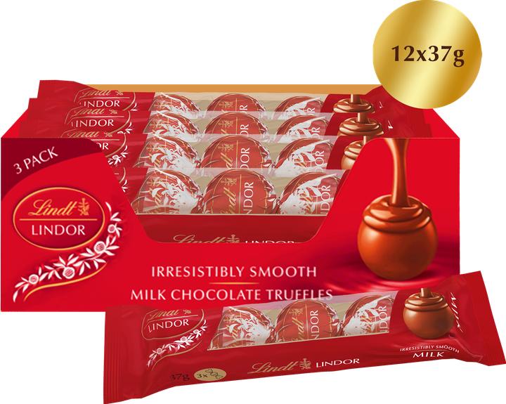 Image du produit Lindt Trio de lait (37 g)