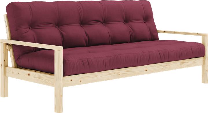 101 Clear Lacquered Pine / 710 Bordeaux