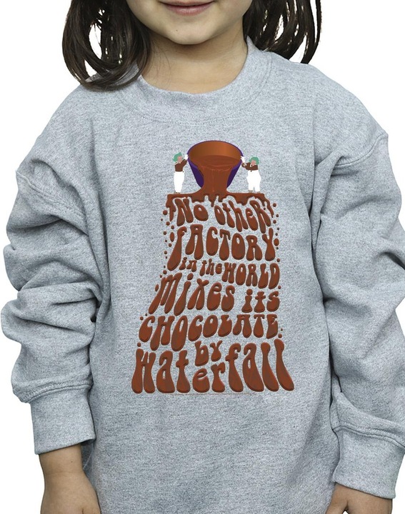 Image du produit Willy Wonka & the Chocolate Factory - Sweat CHOCOLATE WATERFALL - Fille (128)
