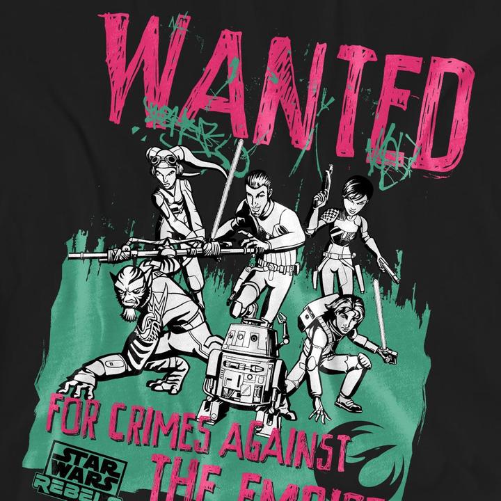 Image du produit Star Wars - T-shirt WANTED REBELS - Adulte (L)