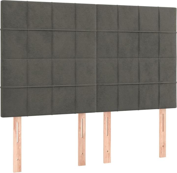 Image du produit vidaXL Bettgestell mit Kopfteil (140 x 190 cm)
