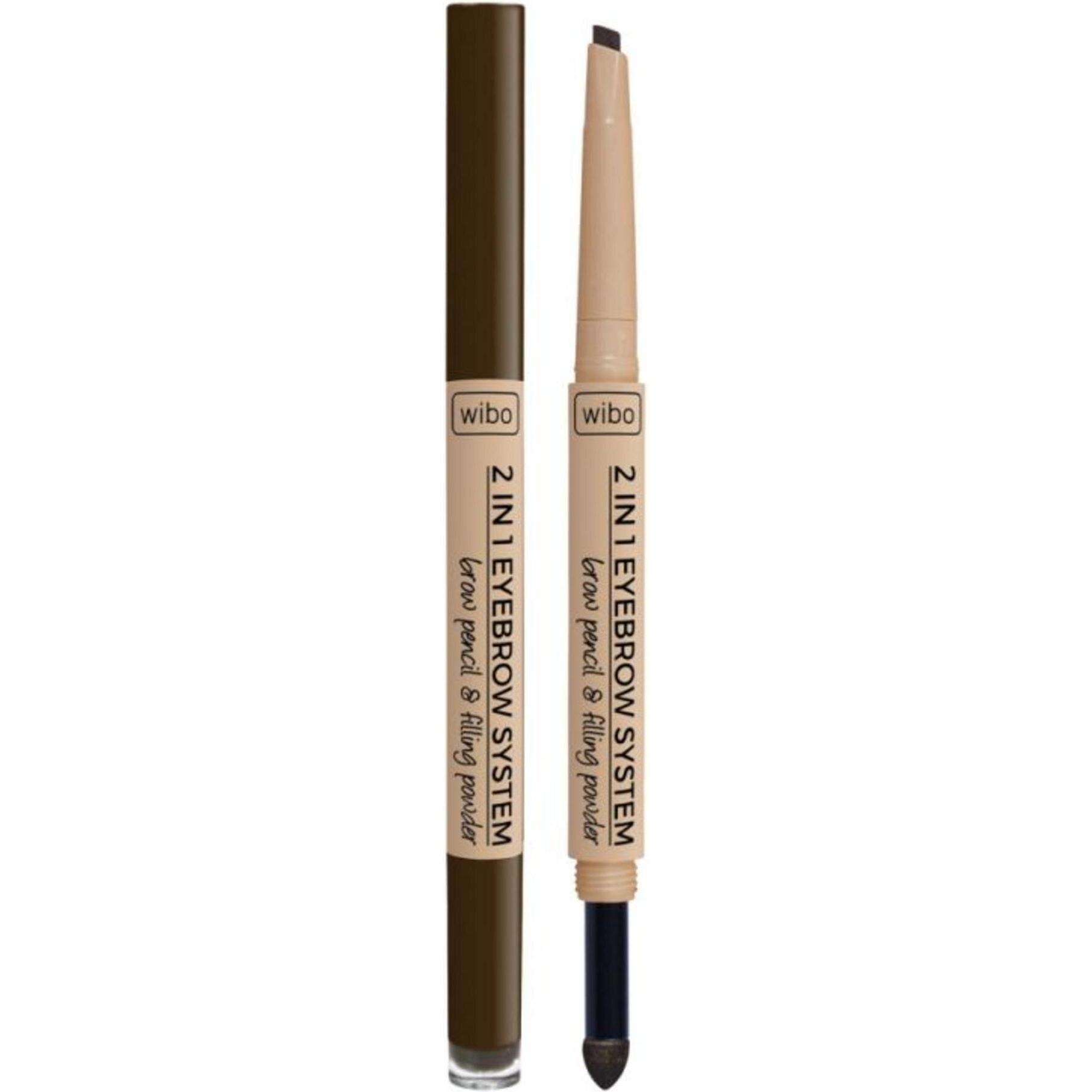 Wibo 2 In 1 Eyebrow Eyebrow Eyebrow Pencil System No. 3 2G (Braun) (35926862)