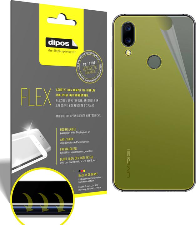 Immagine prodotto Dipos Pellicola Protettiva Full-Cover 3D (3 pz., Umidigi A3S)