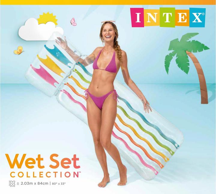 Actual product image Intex Rainbow Mat