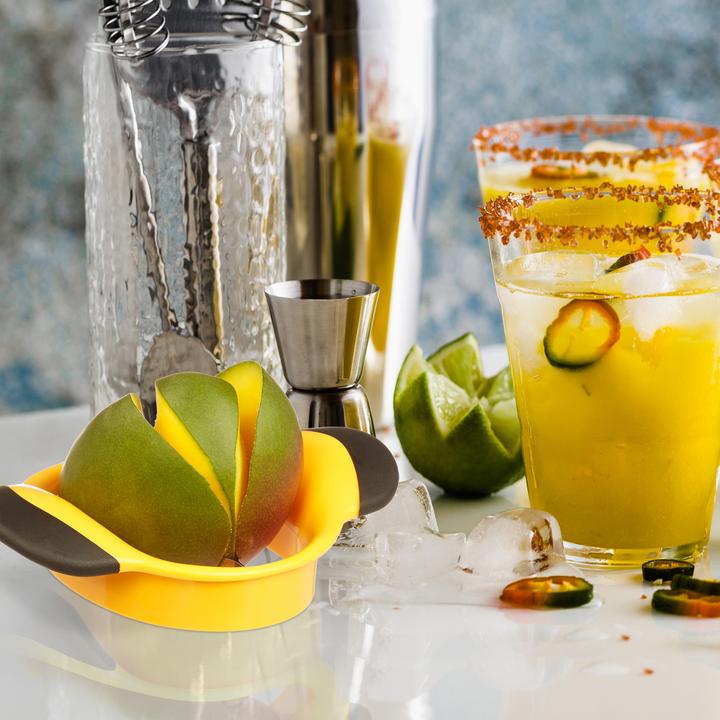 Actual product image Relaxdays Mango Slicer with Blade