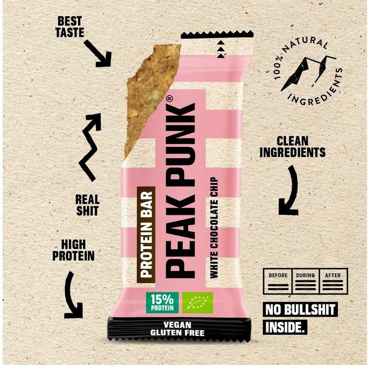 Produktbild Peak Punk Bio Protein Bar (55 g, 12 Stk.)