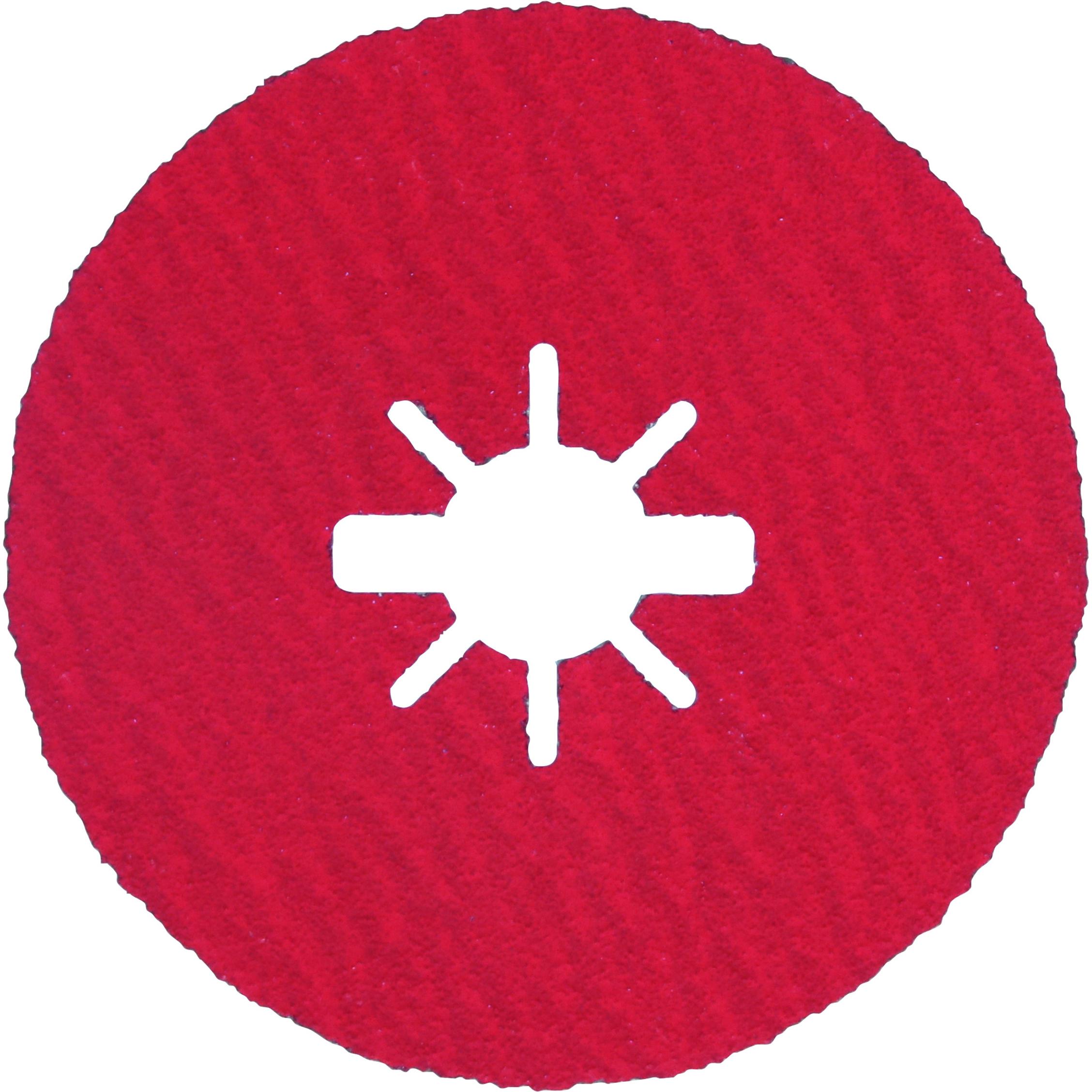 Bosch Professional Zubehör, Schleifmittel, PRO R780 X-Lock Fiberscheibe, 115 mm, G100 (100)