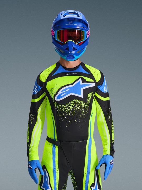Actual product image Alpinestars Jersey Techstar Nomur Blue (L)
