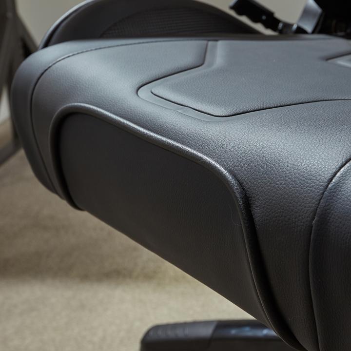 Actual product image X Rocker Chaise de jeu eSport Agility Sport avec ajustement ergonomique Noire Carbone