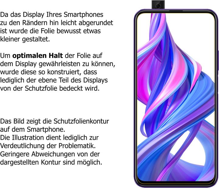 Actual product image Dipos Screen Protector Anti-Glare (2 pcs., Huawei Y9s)