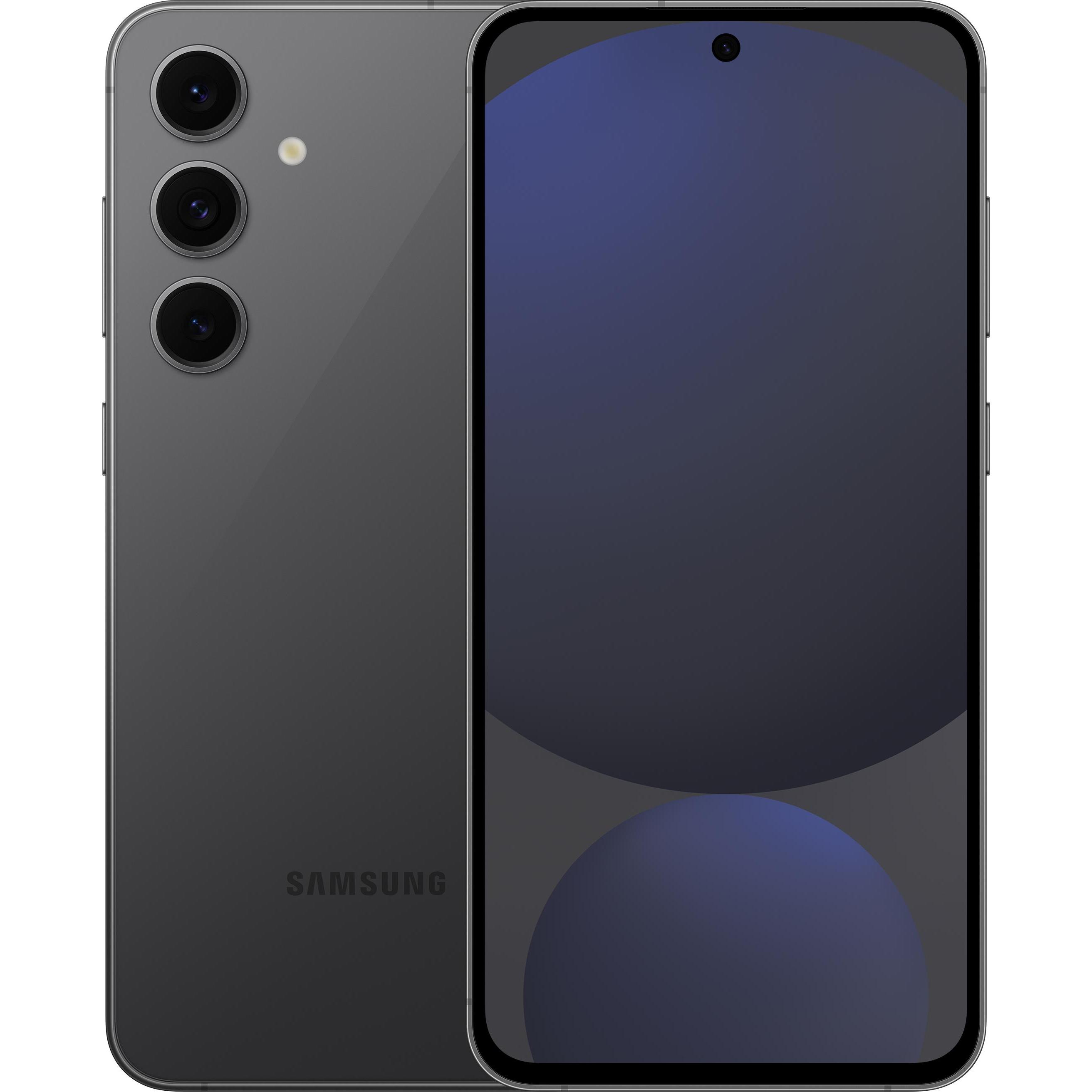 Samsung Galaxy S24 FE (128 GB, Graphite, 6.70", SIM + eSIM, 50 Mpx, 5G), Smartphone, Schwarz