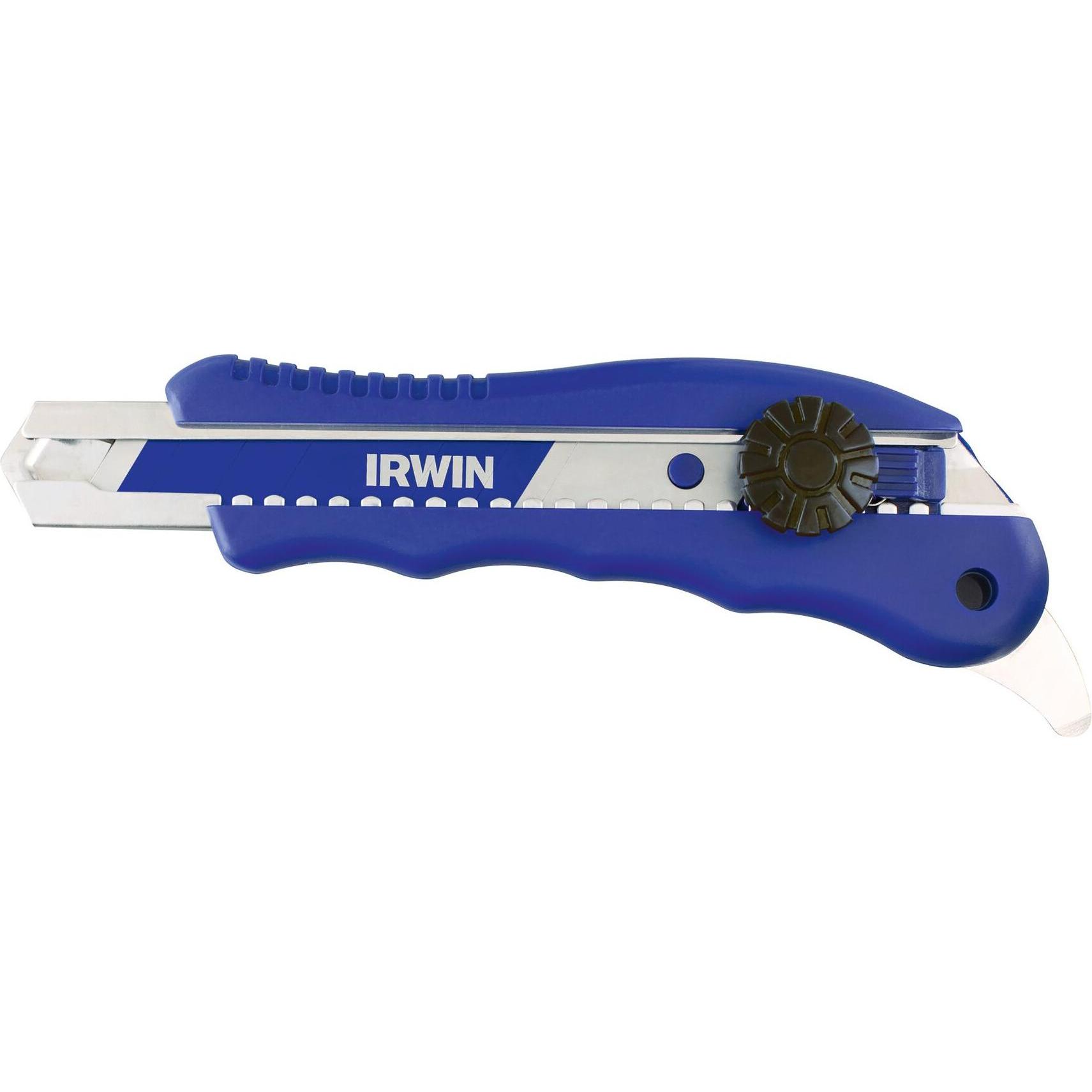 Irwin, Cutter, CutterAbrechklingenmesser 18 mm, für Teppichleger, Feststellschraube, 10507843 (Cutter)