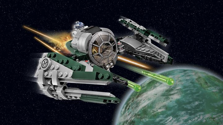 Actual product image LEGO Yoda's Jedi Starfighter (75168, LEGO Star Wars)