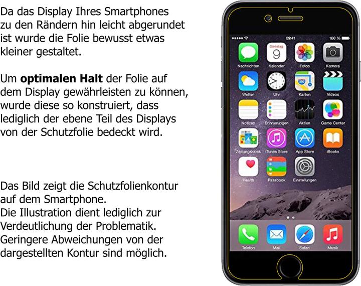 Produktbild Dipos Displayschutzfolie Antireflex (4 Stück, Apple iPhone 6)