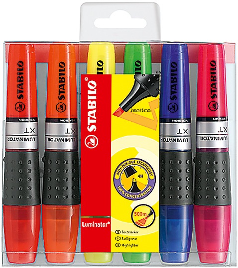 Produktbild STABILO LUMINATOR Textmarker (Mehrfarbig, 5 mm, 6 x)
