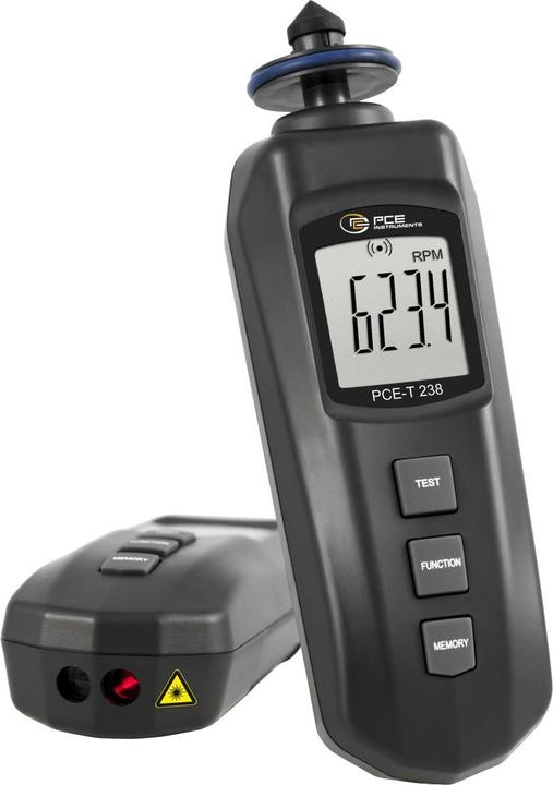 Actual product image PCE Instruments Tachometer rev counter (Measuring device case)